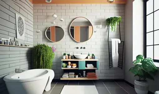 Bathroom interior