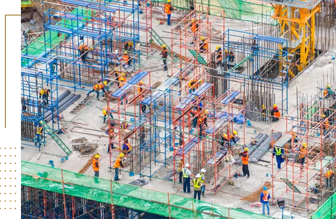 Commercial building construction cost in Saudi Arabia