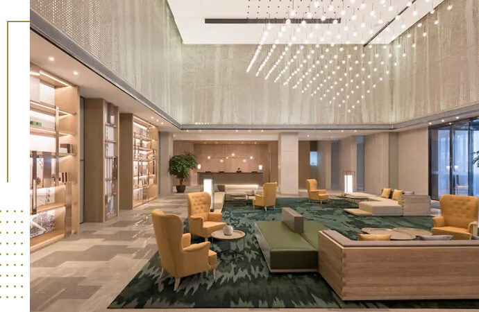 Commercial interior design in Jeddah