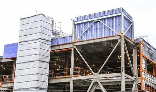 Pre-engineered building (PEB) fabrication